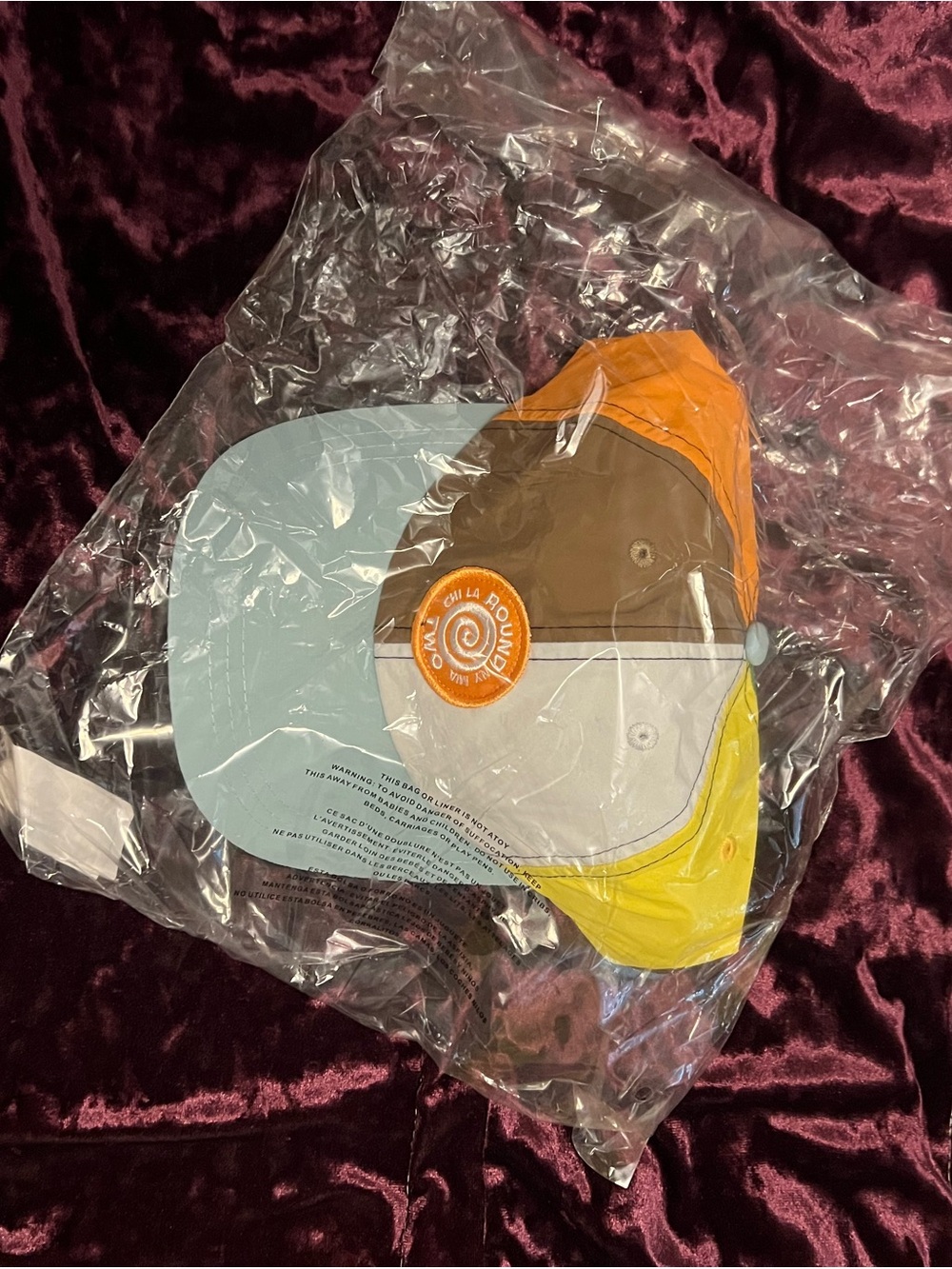 Round Two Colorblock Baseball Cap - Multicolor Unisex OS - Picture 4 of 4